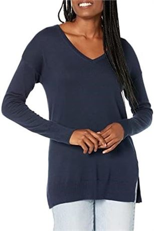 Amazon Essentials Women's Lightweight Long-Sleeve V-Neck Tunic Sweater, 5X