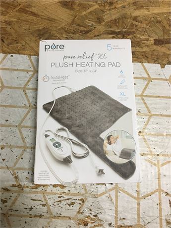 Pure Enrichment� PureRelief� XL Heating Pad - LCD Controller with 6 Settings