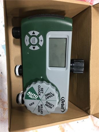 Orbit 56082 3-Outlet Hose Watering Timer, Green