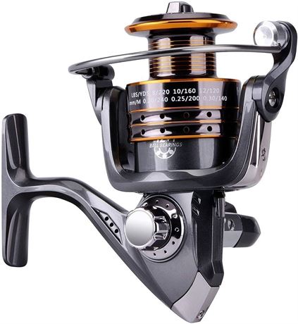 PLUSINNO HongYing Series Fishing Reels Spinning, Gear Ratio 5.2:1