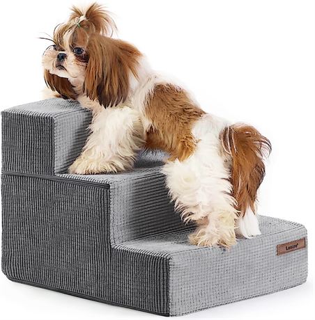 Dog Stairs for Small Dogs - Pet Stairs for Beds and Couch