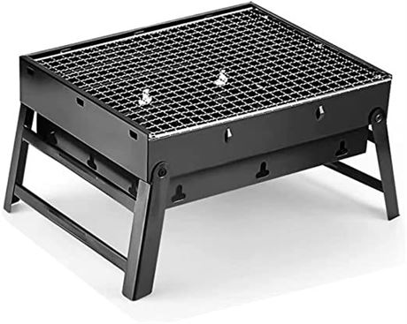 Lulika Portable Outdoor Charcoal Grill, Small/Medium