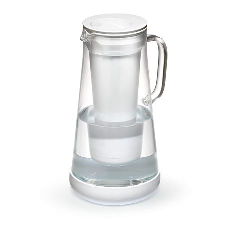 LifeStraw 7-Cup Glass Water Filter Pitcher