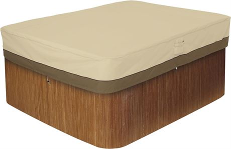 Classic Accessories Veranda Water-Resistant 82 Inch Rectangular Hot Tub Cover