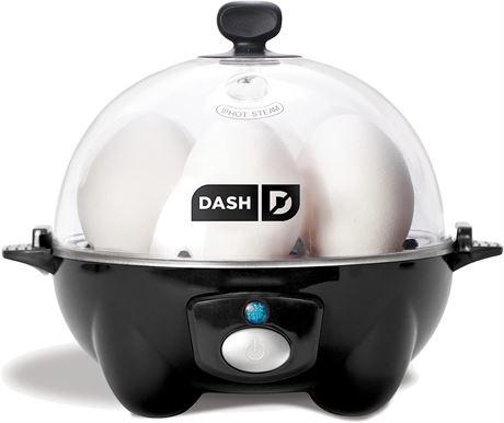 DASH Rapid Egg Cooker: 6 Egg Capacity