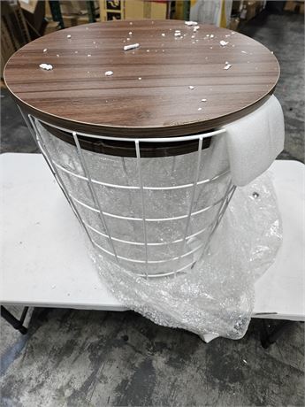 Lavish Home Nesting End Tables with Storage