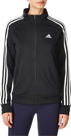 adidas Women's Essentials Warm-Up Slim 3-Stripes Track Top - XL