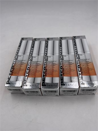 PETER THOMAS ROTHPotent-C Power Eye Cream - 0.5 oz Eye Cream - Set of 5