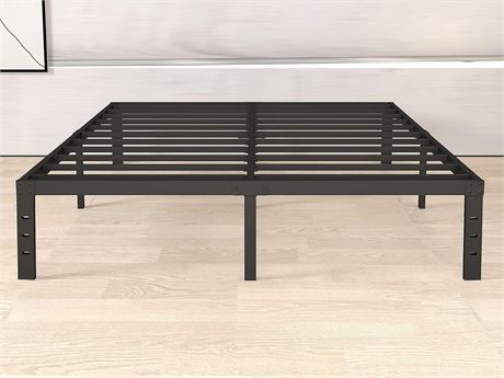 Goltriever King Bed Frame No Box Spring Needed, 14 Inch