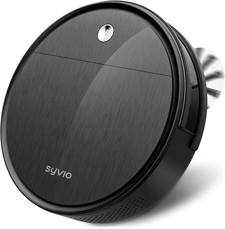 syvio Robot Vacuum, 2500Pa Strong Suction, Super-Thin Robotic Vacuum Cleaner