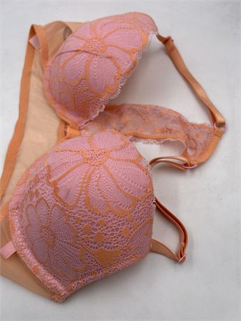 Victoria Secret Wired Push Up Bra - Size - 34B