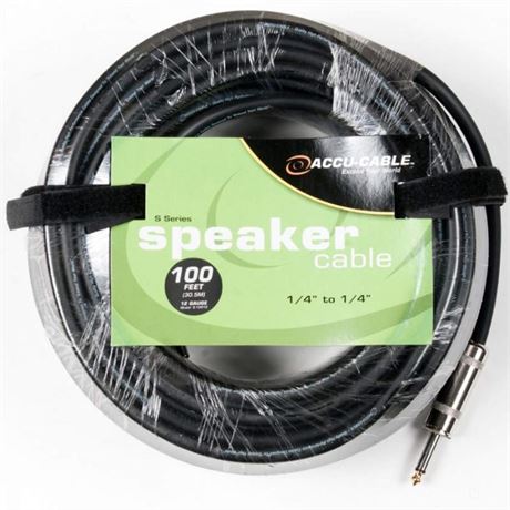 ADJ Products S-10012 Stage and Studio Power Cable, 100ft