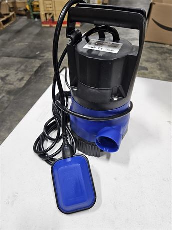 Submersible Dirty Water Pump w/ Float, 1HP 750W