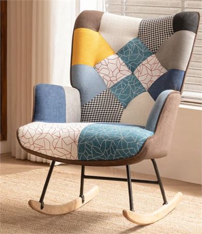 Patchwork Rocking Chair