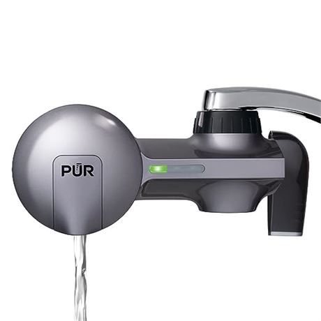 PUR PLUS Water Filtration System, Metallic Grey, PFM350V