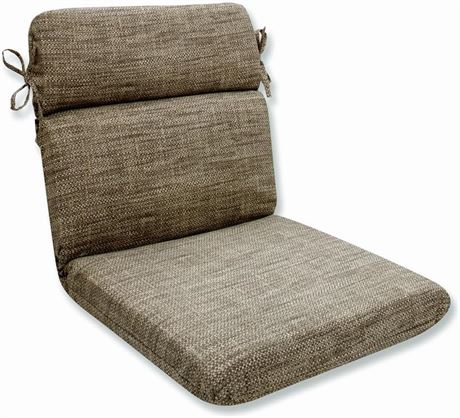 Pillow Perfect Indoor/Outdoor One Piece Chair Cushion Deep Seat 40.5" x 21"