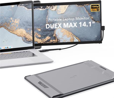 New Mobile Pixels 2023 Duex Max Portable Monitor, 14.1" FHD 1080P