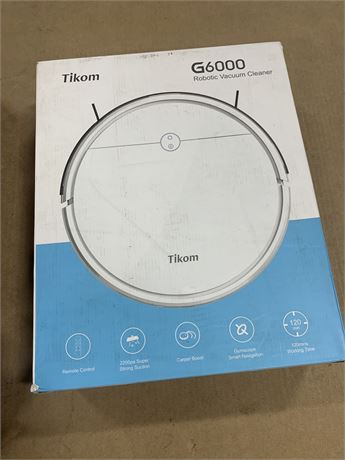 Tikom G6000 Robot Vacuum Cleaner - Gyroscope Smart Navigation