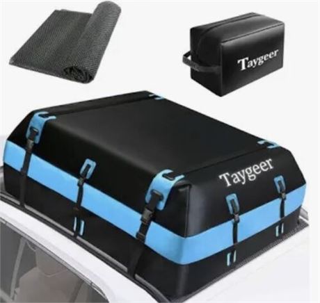 Taygeer Rooftop Cargo Carrier 21 Cu Ft Soft-Shell Waterproof Luggage