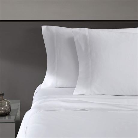 Vera Wang - Queen Sheet Set, Luxury Sateen Cotton Bedding, 800 Thread Count