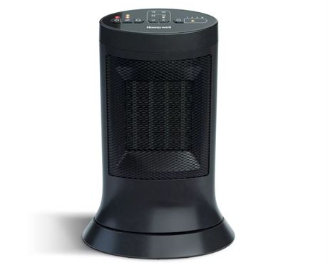 Digital Ceramic Compact Tower Black - Honeywell