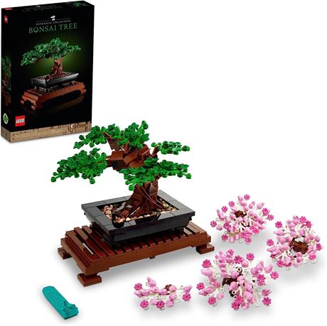 LEGO Icons Bonsai Tree Building Set 10281 - Featuring Cherry Blossom