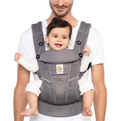 Ergobaby All Carry Positions Breathable Mesh Baby Carrier, 7-45 Lb