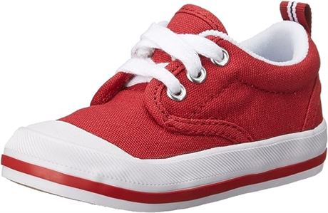 Keds boys Graham Classic Lace-up Sneaker, Red, 4.5 Little Kid US