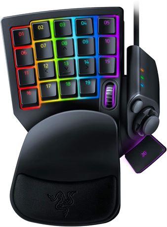 Razer Tartarus Pro Gaming Keypad: Analog-Optical 32 Programmable Keys