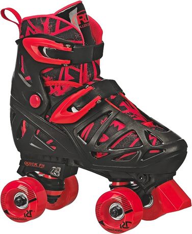 Roller Derby Trac Star Youth Boy's Adjustable Roller Skate Medium (12-2)