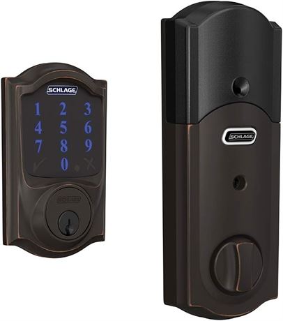 SCHLAGE BE469ZP CAM 716 SCHLAGE Connect Smart Deadbolt