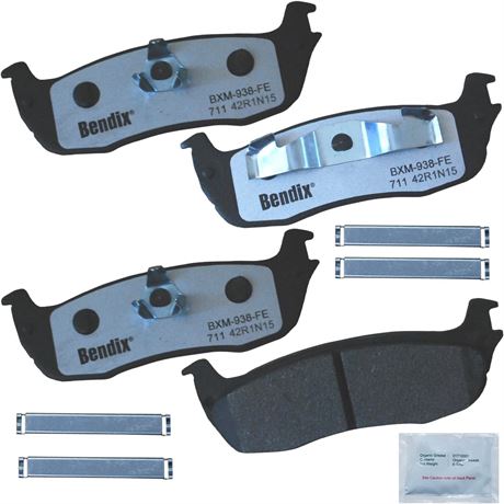 Bendix Fleet Metlok MKD711FM Brake Pads