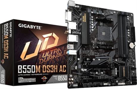 GIGABYTE B550M DS3H AC (Motherboard)