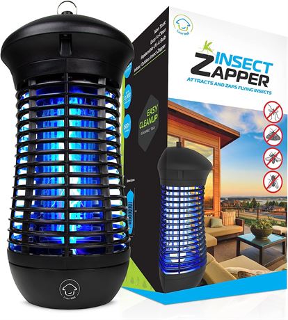 Livin� Well Bug Zapper Indoor Outdoor Powered Electric Mosquito Zapper