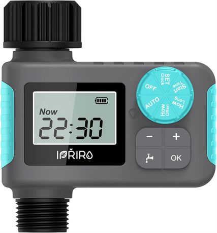 iPriro Sprinkler Timer, 2023 Upgraded