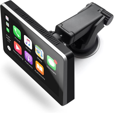 Car and Driver INTELLIDASH with Apple Carplay and Android Auto, 7'' - Wired