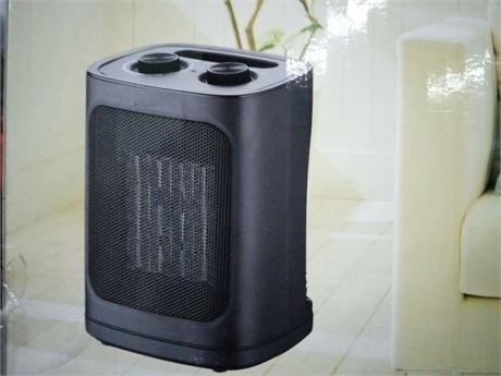 Small Space Heater For Indoor Use - Black