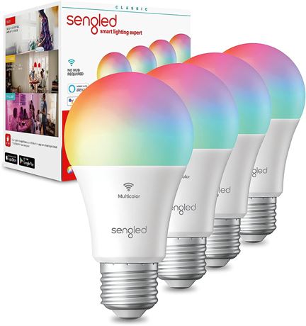 Sengled Smart RGB Light Bulbs - 4 Pack