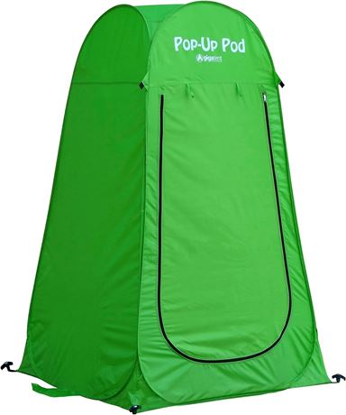 GigaTent Pop Up Pod Changing Room Privacy Tent, green