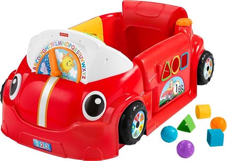 Fisher-Price Laugh & Learn Baby Activity Center Crawl Around Car