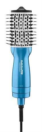 BabylissPRO Nano Titanium Professional Hot Air Dryer Brush - Blue