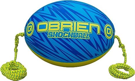 O'Brien Oval Shock Ball and Towable Tube Float with Rope