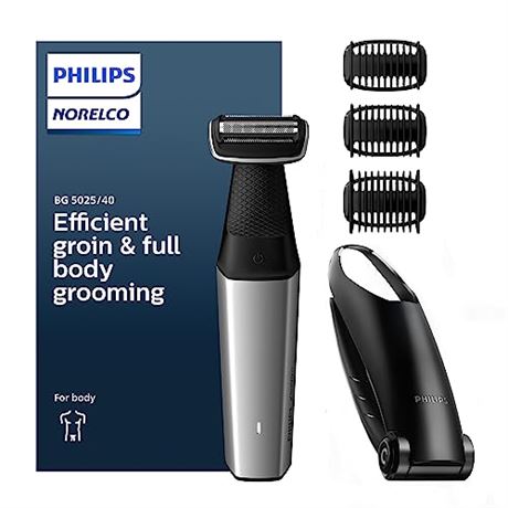 Philips Norelco Bodygroom Series 5000 Showerproof Body & Manscaping Trimmer