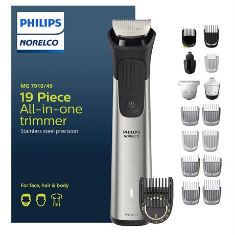 Philips Norelco Multigroom Series 7000, Mens Grooming Kit