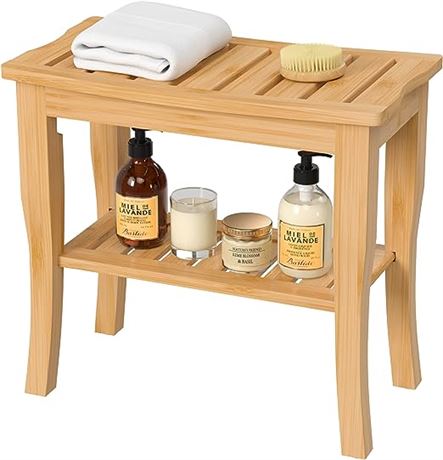 Domax Bamboo Shower Benches for Inside Shower