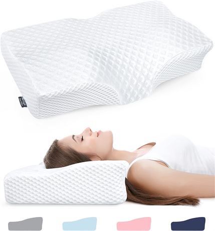 Groye Adjustable Neck Pillows for Pain Relief Sleeping