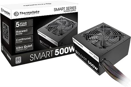 Thermaltake Smart 500W 80+ White Certified PSU