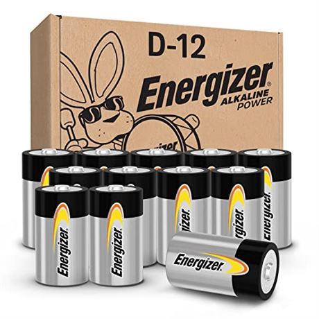 Energizer Alkaline Power D Batteries - 11 Pack