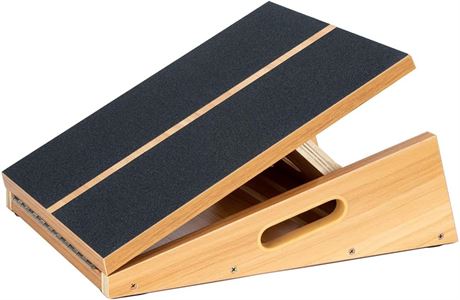 StrongTek Professional Wooden Incline Board and Calf Stretcher