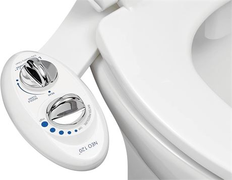 LUXE Bidet NEO 120 Self-Cleaning Nozzle, Non-Electric Bidet Attachment